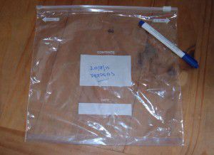 Zip Lock Freezer Bag