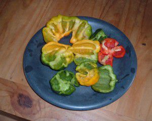 Washed & Cored Peppers