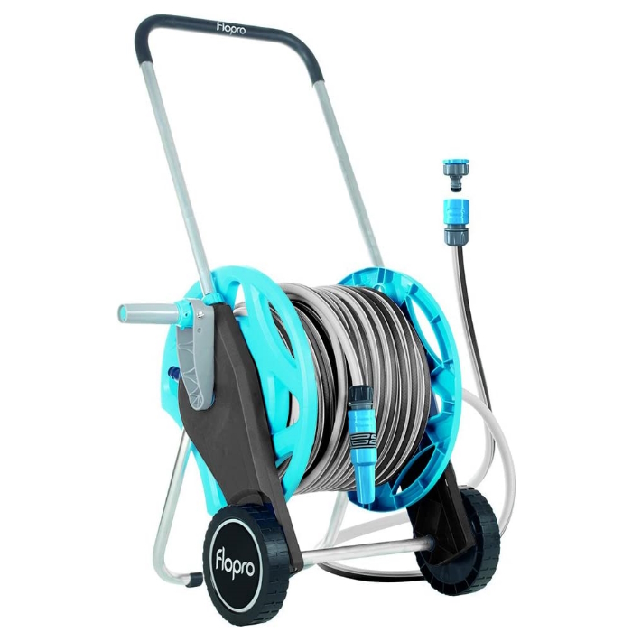 Hose Reel & Stand - High Capacity 30m Hose Reel & Stand
