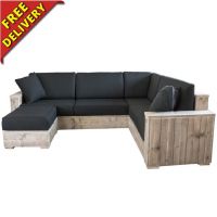 Outdoor Corner Garden Furniture Set